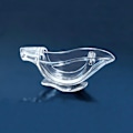 Miniatyrbillede 3 af 5: Ny akryl manuel citronskivepresser, bærbar transparent frugtpresser, elegant fugleform, håndpresser til appelsin (2 stk.)