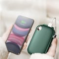 Miniatyrbillede 2 af 6: Håndvarmere Genopladelige, 10000mAh Elektrisk Håndvarmer & Hurtig Opladning Power Bank, 15 Timer Langvarig Varme, Bærbare Håndvarmere
