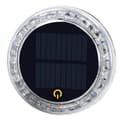 Miniatyrbild 3 av 3: Touch Type Car Solar Anti-Rear-Tail Lights [Touch Strong Magnetic Model-Round Type] Always On* With Switch-Multi-Mode Switch Warning Strobe (One Pack)