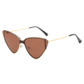 Miniatyrbillede 1 af 5: Retro Cat Eye Solbriller Vintage Briller Plastik Stel Dame Solbriller Kat Solbriller Dame Nyhed Solbriller Briller