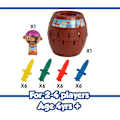 Miniatyrbillede 7 af 7: Pop Up Pirate Classic T7028 Brætspil, Engelsk sprogversion, Fra 4 år