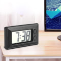 Miniatyrbild 6 av 9: LCD Digital Klocka Bord Bil Instrumentpanel Skrivbord Elektronisk Klocka Datum Tid Kalender Display