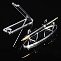 Miniatyrbilde 1 av 5: 2 stk Akryl Penneholder Display Stativ Blyant Display Holder Fontene Kulepenn Display Stativ for Penner Blyant Display Klar Pe