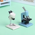 Miniatyrbild 4 av 5: Klassiska leksaker låtsaslek miniatyrprydnader 1:12 dockhusmöbler leksaksmöbler modellleksaker BLÅ