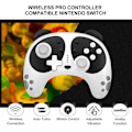 Miniatyrbillede 4 af 5: STOGA trådløs controller til Nintendo Switch, med Switch Lite/PC/Switch OLED, med Turbo/Dobbelt vibration/NFC Wakeup (Pink)