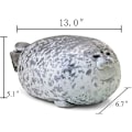 Miniatyrbillede 6 af 6: Chubby Blob Sæl Pude, Fyldt med Bomuldsplys Legetøj Sødt Ocean Medium (17.6 tommer) Medium
