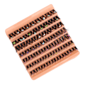 Miniatyrbilde 4 av 11: Individuelle vipper blandet 7 rader 63 klynger myke fluffy fine rot realistiske vippeextensions