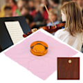 Miniatyrbilde 6 av 9: Premium håndlaget kolofonium i treboks for fiolin, bratsj, cello og erhu (gjennomsiktig)
