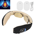 Miniatyrbild 10 av 11: Smart Nackmassage - Intelligent Elektrisk Puls Vertebra Cervikal Massager RelaxerSvart