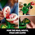 Miniatyrbild 4 av 4: Byggkloss Super Mario Piranha Plant, Bygg och Visa Upp Samlarobjekt från Super Mario Brothers för Vuxna och Tonåringar, Födelsedagspresent till Spelare och Super Mario-Fans
