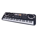 Miniatyrbild 3 av 11: Barn Piano Keyboard 61 tangenter Multifunktionell Elektronisk Keyboard Learing Musikinstrument Leksak för Pojkar och Flickor med Strömkälla