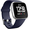 Pikkukuva 1 / 5: Älykellon ranneke sopii Fitbit versa älykellolle, versa 2 ja versa Lite se -kelloille naisille ja miehille (Tummansininen-L)