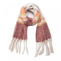 Miniatyrbillede 1 af 4: Kvinde Tæppe Chunky Oversized Vinter/Efterår Varm Tørklæde Store Tartan Tørklæder Wrap Sjal（Beige）