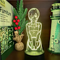Miniatyrbild 3 av 7: WJ Anime Tokyo Ghoul Touka Kirishima 3D-lampa i akryl för sovrum, sängbord, skrivbord, dekoration, födelsedagspresent, nattlampa för pojkar PXJD