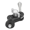 Miniatyrbild 10 av 11: Kameraförlängningsfäste i aluminiumlegering, universellt kamerahållfäste för blixtljus, livemikrofon TM‑3 98 mm