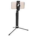 Miniatyrbild 3 av 11: 2 i 1 Bärbar 360° Rotation Bluetooth Selfie Stick Skrivbordsstativ med Spegel