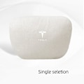 Miniatyrbillede 1 af 5: Passer til Tesla MODEL3/MODELY/MODELX nakkestøtte lændestøtte - Tesla [off white] nakkestøtte/1