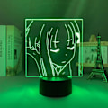 Miniatyrbild 4 av 7: WJ Anime Re Zero Från En Annan Värld Till Barnens Födelsedagspresent Re Zero 3D Optisk Illusion Nattljus PXJD