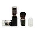Miniatyrbillede 2 af 11: Dobbelt Hoved Retractable Pudderbørste Bærbar Delikat Bløde Børster 360° Rotation Retractable Makeup Børste til Hjemmet