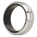Miniatyrbild 4 av 11: Smart Health Ring Fitness Tracker Bluetooth för sömnövervakning Stegräknare Hälsospårning IP68 Vattentät för Android för IOS Silver Storlek 9