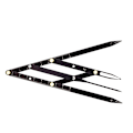 Miniatyrbillede 2 af 5: Øjenbryn Gyldne Ratio Caliper Præcis Placering Foldbar Rustfrit Stål Øjenbryn Måleværktøj Sort Øjenbryn Gyldne Ratio Caliper