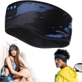 Pikkukuva 2 / 6: Unihihnat Bluetooth-urheilupääpanta, kuulokkeet ultraohuilla HD-stereokaiuttimilla, täydellinen treeniin, juoksuun, joogaan ja unettomuuteen