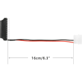 Miniatyrbillede 5 af 5: 2,5 til 3,5 IDE-adapter, bærbar 2,5-tommer til stationær 3,5-tommer IDE-harddiskadapterkonverter, 4 stk.