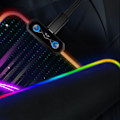 Miniatyrbillede 2 af 5: RGB Gaming Mousepad, LED Blød Ekstra Stor Computer Tastatur og Mussemåtte (27,5 x 11,8 tommer)