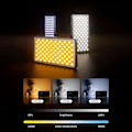 Pikkukuva 6 / 7: LimoStudio 4000mAh Ladattava Kannettava LED-valo Dynaaminen RGB-väritehoste, Värin ja kirkkauden säätö, Yhteensopiva useimpien älypuhelimien kanssa