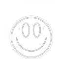 Miniatyrbillede 4 af 4: Smilende ansigt neonskilt LED neonlys vægdekoration Smiley ansigt lyser op skilte USB-drevne neonskilte til soveværelse børneværelse（gul）