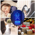 Miniatyrbillede 3 af 8: Smuk Stitch 3D LED-nattelys, tegneserie Lilo & Stitch bordlampe, pigers skrivebordslampe, baby soveværelse sovende nattelampe, sengebordslampe, fødselsdagslys