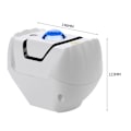 Miniatyrbillede 4 af 5: Projektorlys, Opgraderet Stjerner Nattelys Projektor, 10 Farverige Måne Stjerne Aurora Roterende Natlampe, Galaxy Led Lys Projektor Med Wifi