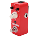 Miniatyrbild 2 av 11: Högförstärkningsdistorsion Mikro Pedal Metall Mini Effekter 3 Lägen Elektrisk Gitarr Effektor MDS3