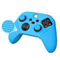 Miniatyrbild 3 av 5: Mjukt cover mörkblått silikonkontrollskydd Skins tumgrepp Caps Case för Xbox Series XS Controller - Blå