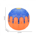 Miniatyrbillede 4 af 4: Elastisk trinbold magisk UFO-bold fodtrin deformation bold puslespil børns udendørs sportsbold legetøj