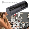 Miniatyrbillede 8 af 11: PU Læder Bærbar Makeup Børster Cylinder Holder Kosmetisk Organizer Etui Opbevaringsbeholder (Uden Spænde) Sort