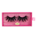 Miniatyrbillede 2 af 11: 5D 25mm Falske Øjenvipper Makeup Falske Øjenvipper Fluffy Curling Lange Falske Øjenvipper LD08