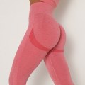 Miniatyrbillede 5 af 5: Kvinder Sømløse Yoga Atletiske Bukser Træning Høj Talje Løb Mave Kontrol Sports Leggings (L)