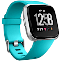 Pikkukuva 1 / 6: Älykellon ranneke sopii Fitbit versa älykellolle, versa 2 ja versa Lite se -kelloille naisille ja miehille (Turkoosi-L)