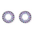 Pikkukuva 1 / 2: 14,5 mm Värillinen Vuosittainen Piilolinssit Silmävaruste 0 Astetta Violetti