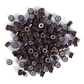 Miniatyrbilde 3 av 3: 1000 stk/flaske Profesjonelle Silikonforinger Link Rings Loops for Hårforlengelse (Brun)