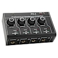 Miniatyrbillede 3 af 11: Hovedetelefonforstærker Splitter 4 Kanals Stereo Output RCA Input Mini Switcher 220VAC