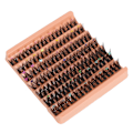 Miniatyrbilde 9 av 11: Individuelle vipper blandet 7 rader 63 klynger myke fluffy fine rot realistiske vippeextensions