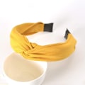 Miniatyrbilde 2 av 2: Hodebånd for kvinner Turban hodebånd for kvinner Brede hodebånd for kvinner Yoga hårbånd Boho hodebånd for kvinner---Gul