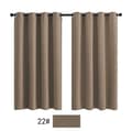 2 st. Utomhus Gazebo Terrass Vattentäta Gardiner 7 Storlekar