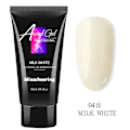 Miniatyrbild 2 av 2: 30ml Professionellt Snabbt Kristall Nagel Extensionslim Manikyr UV Gel Builder 4#MJÖLKVIT