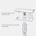 Miniatyrbillede 5 af 11: Man Shaving Razor Classic Double Edge Razor og Base Safety Shave (Blå Razor   Blade)