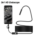 Miniatyrbilde 1 av 5: Hard-wired mobiltelefon endoskop kamera 5,5 mm linse Android datamaskin Type-c/USB-grensesnitt (3,5 m)