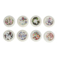 Pikkukuva 1 / 11: 8 kpl Resin Mixatut Kynsilakat - Värikkäät Kynsilakat, Kynsi Glitter -hiutaleet, DIY-suunnittelu, Manikyyri Koristeet