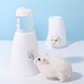 Miniatyrbilde 2 av 4: Hamster Automatisk Vannflaske Drikkefôrer Dispenser Flaske 80ML med Matfôrerstasjon Skål Kjæledyrbeholder for Små Dyr